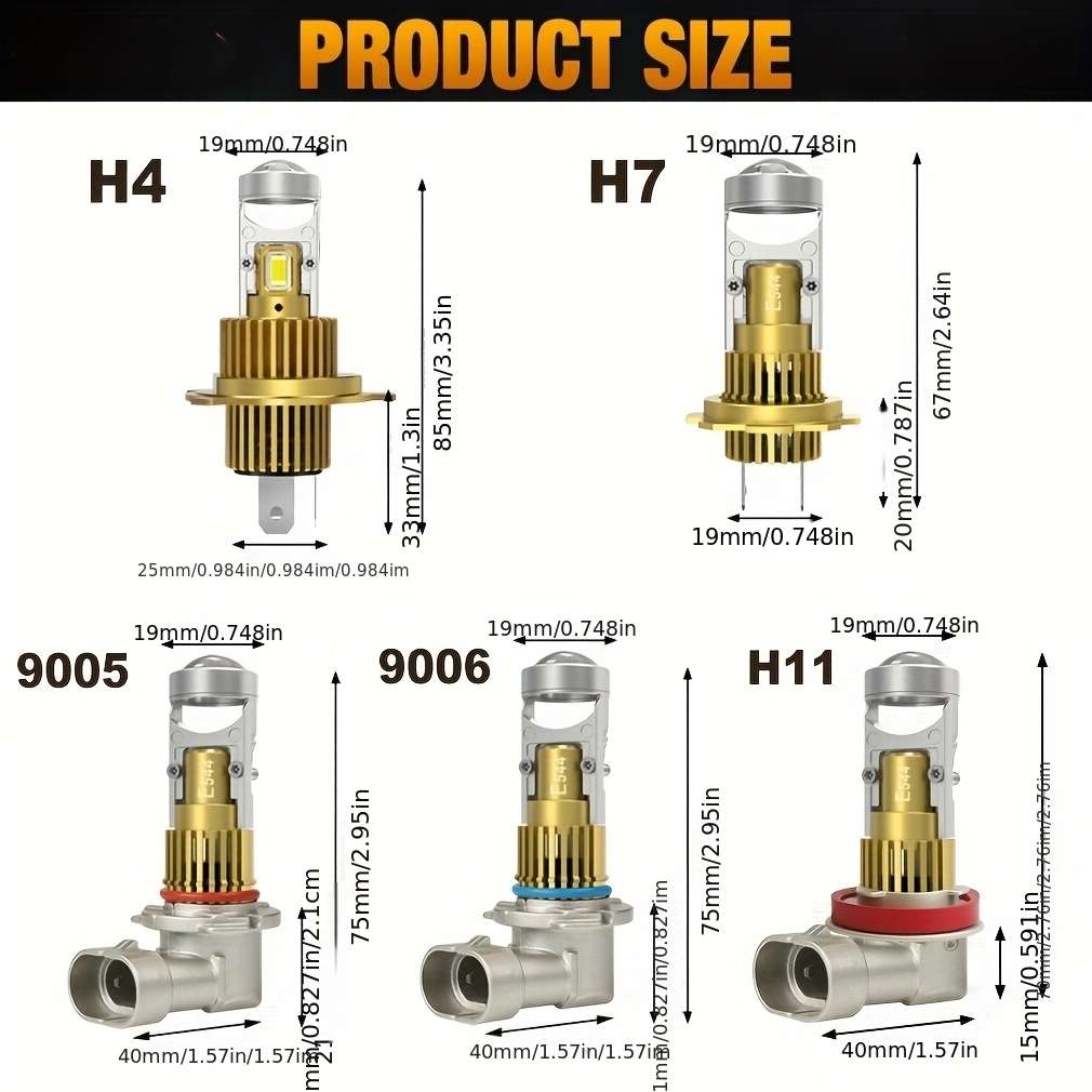 Car Lights Model H7