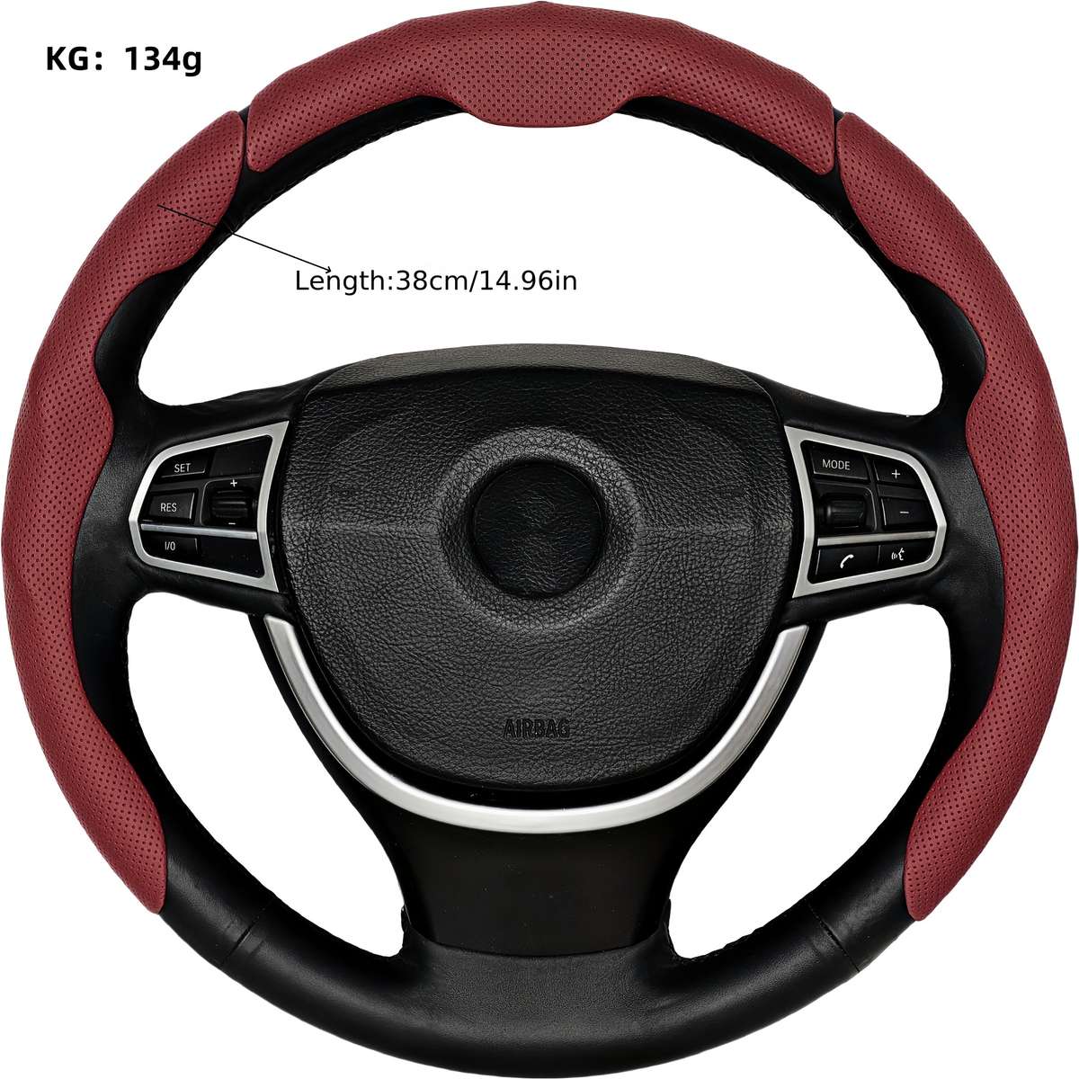 Car Steering Wheel Cover Pink Three Pack