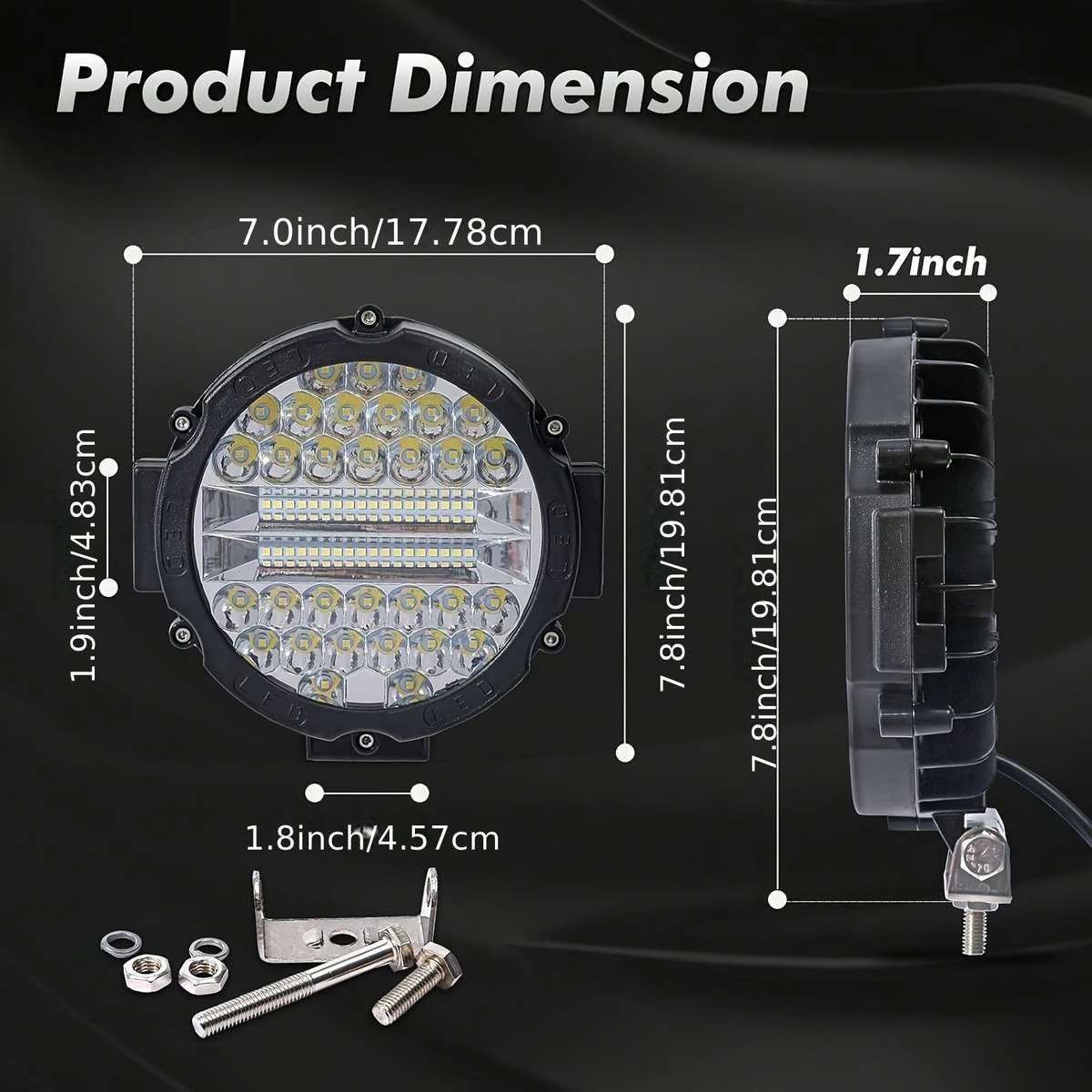 Car Lights Color Black Quantity