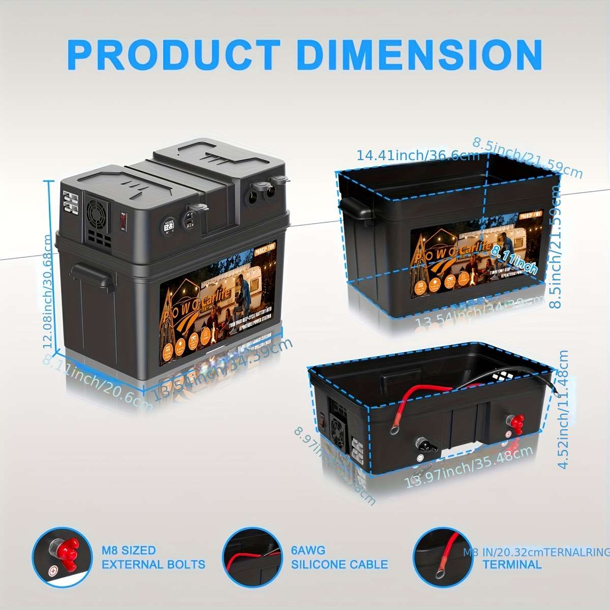 Inverter Model 110V 500W