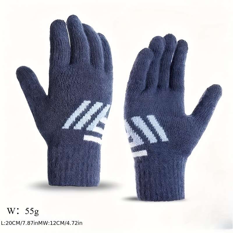 Gloves Color A248 Grey Single Layer Plus Size