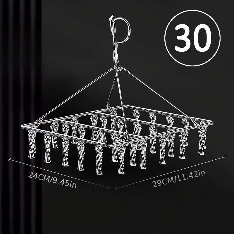 Clothes Rack 20 Clips Quantity 2Pcs