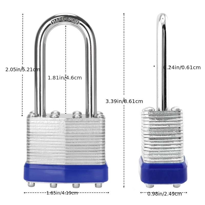 Antitheft Lock Color Silver Ql 2Pcs