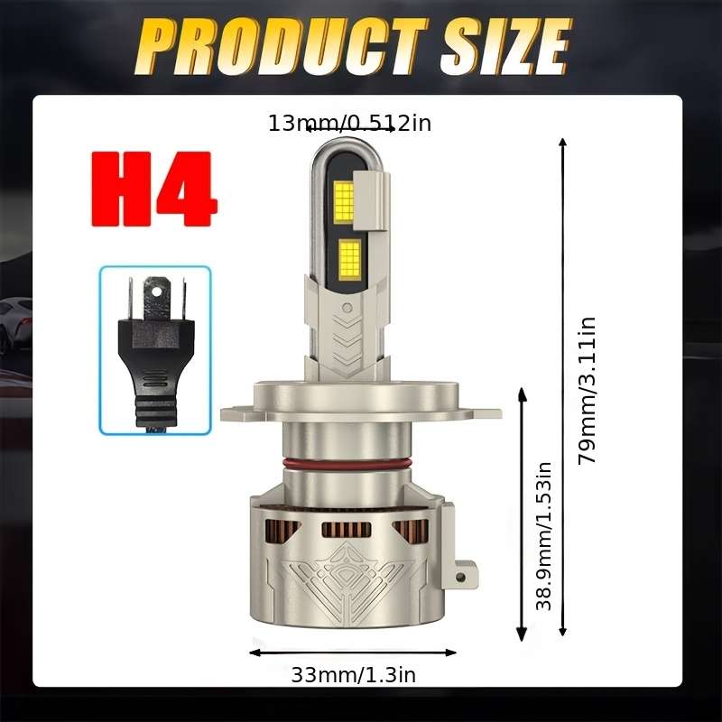 Car Lights Model 2Pcs X H49003Hb2 Hilo
