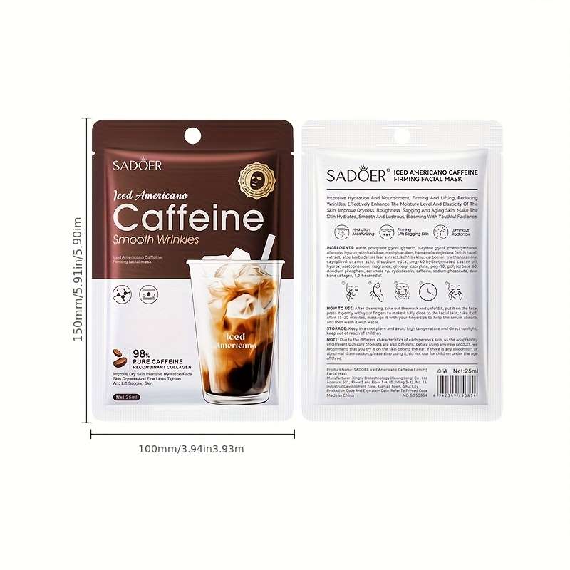 Facial Mask Capacity 25Ml 5Pcs
