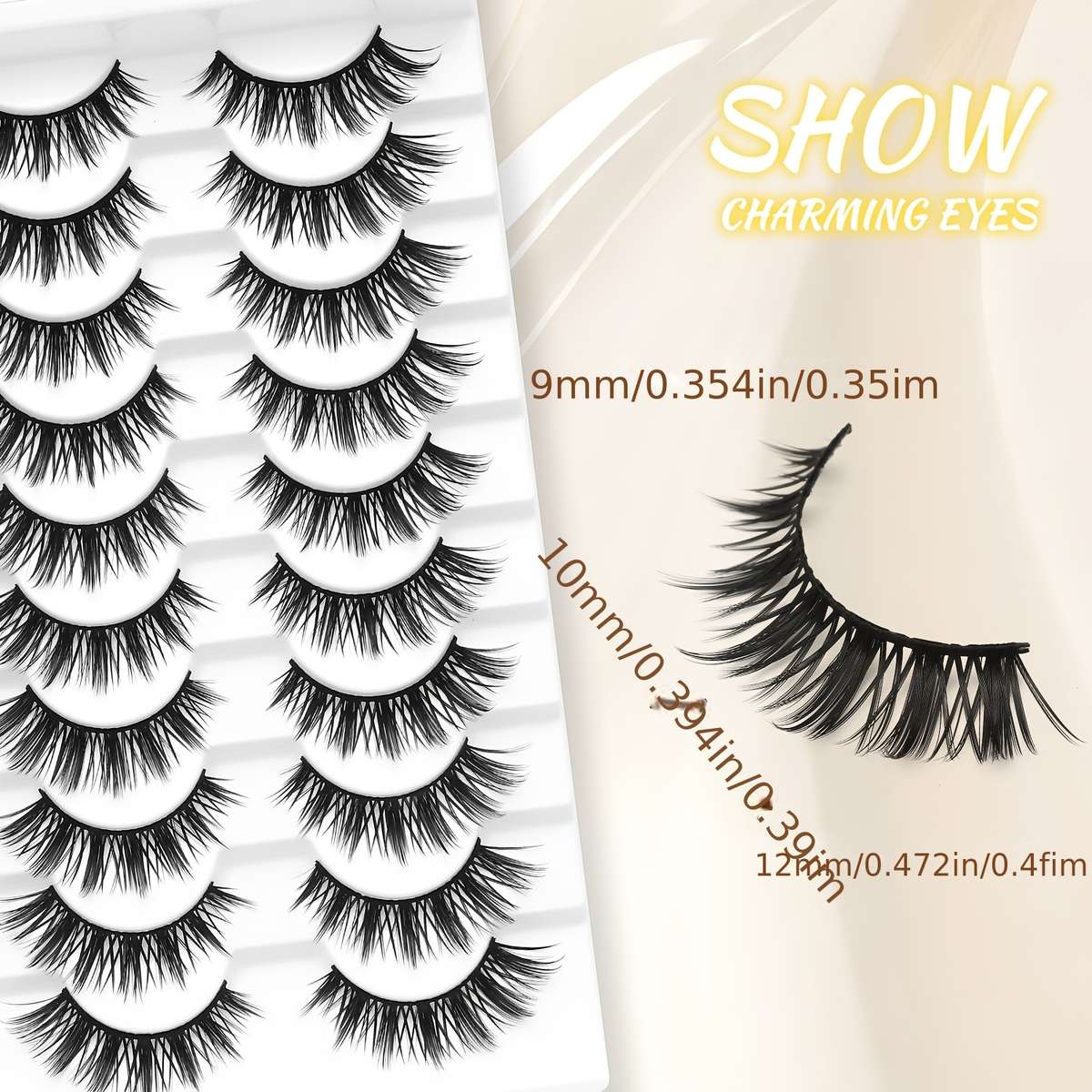 False Eyelashes Style Kl69 B10