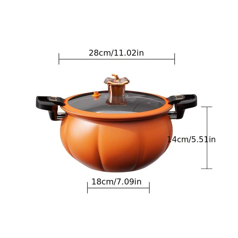 Luxury Liter Soup Pot With Large Capacity Dining Room 28Cm