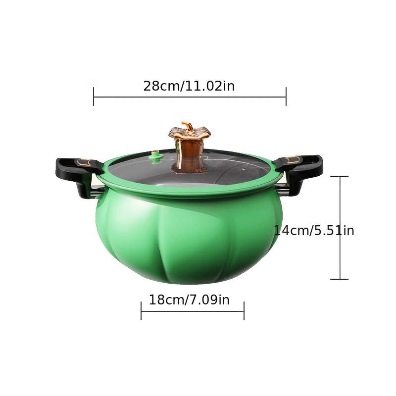 Luxury Liter Soup Pot With Large Capacity Dining Room 28Cm