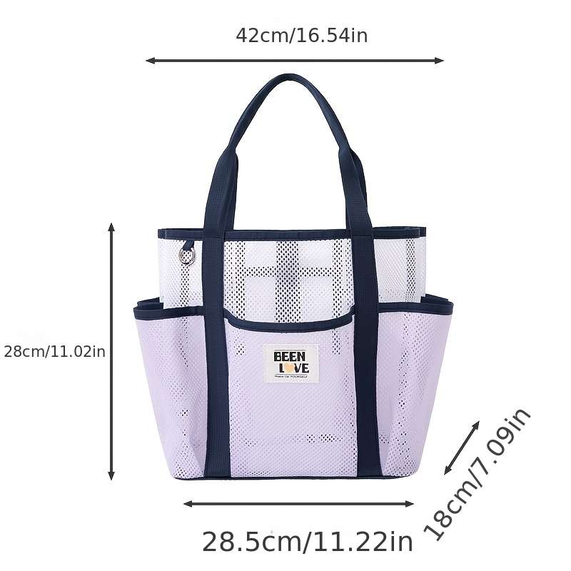 Storage Bag Capacity Purple