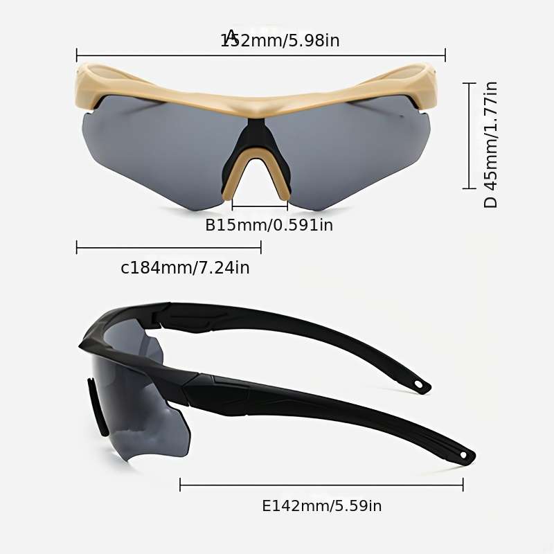 Cycling Glasses Color Black C8*3