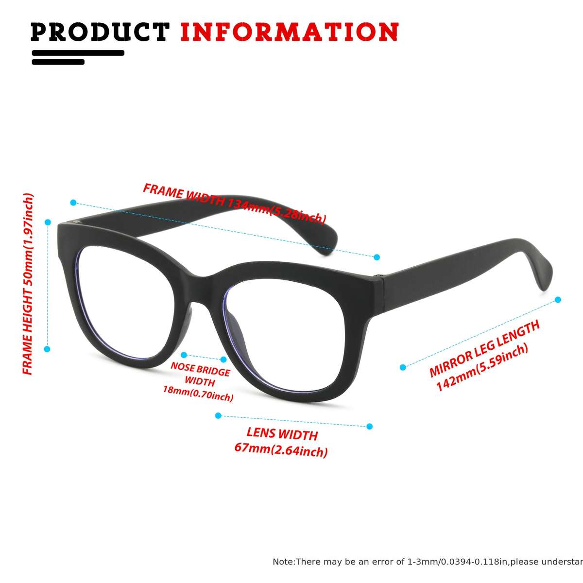 Glasses Color Brown