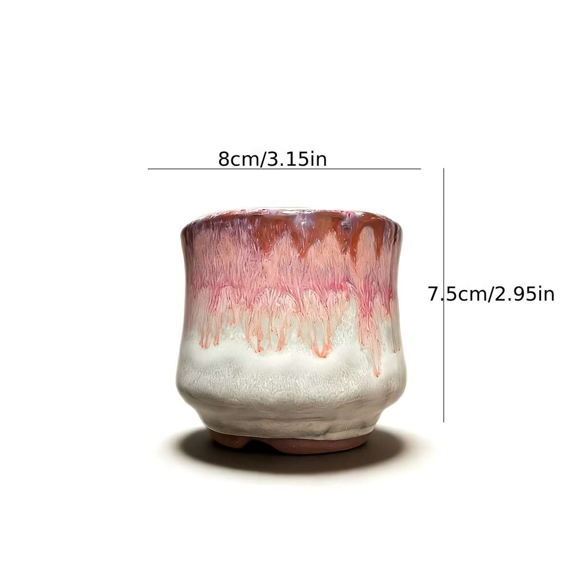Flowerpot Color Pink  Includes Four-Piece Planting Tool Set