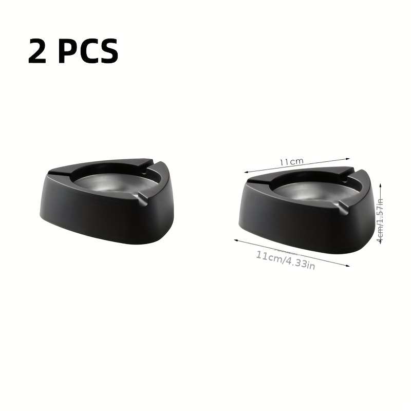 2PCS Simple Creative Triangle Ashtray Creative Home Personality Ashtray 2pcs