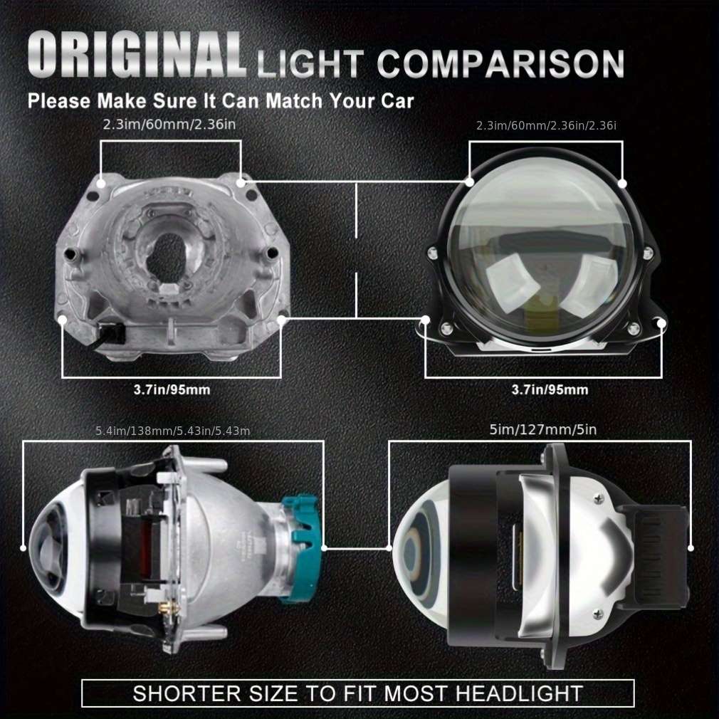 Car Lights Items 2Pcshighlow Beamuniversal