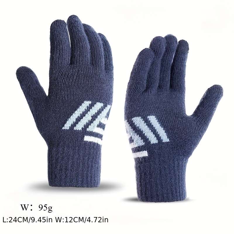 Gloves Color A248 Grey Single Layer Plus Size