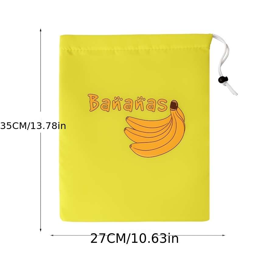 Food Storage Bags Quantity 5Pcs 3Bananastomatolettuce