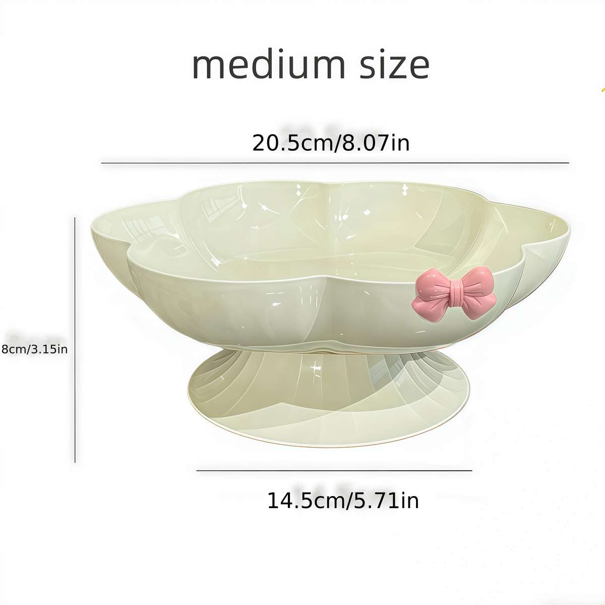 Bowl Color Solid Color Fruit Plate Itemsmedium