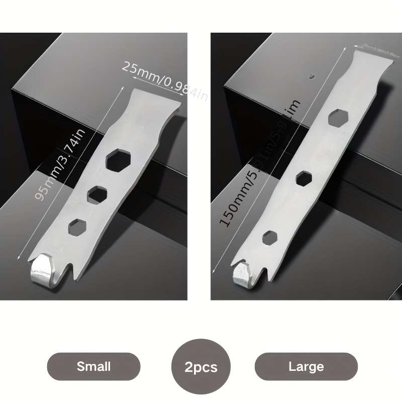 2Pcs Post Clip Fence Kitchen