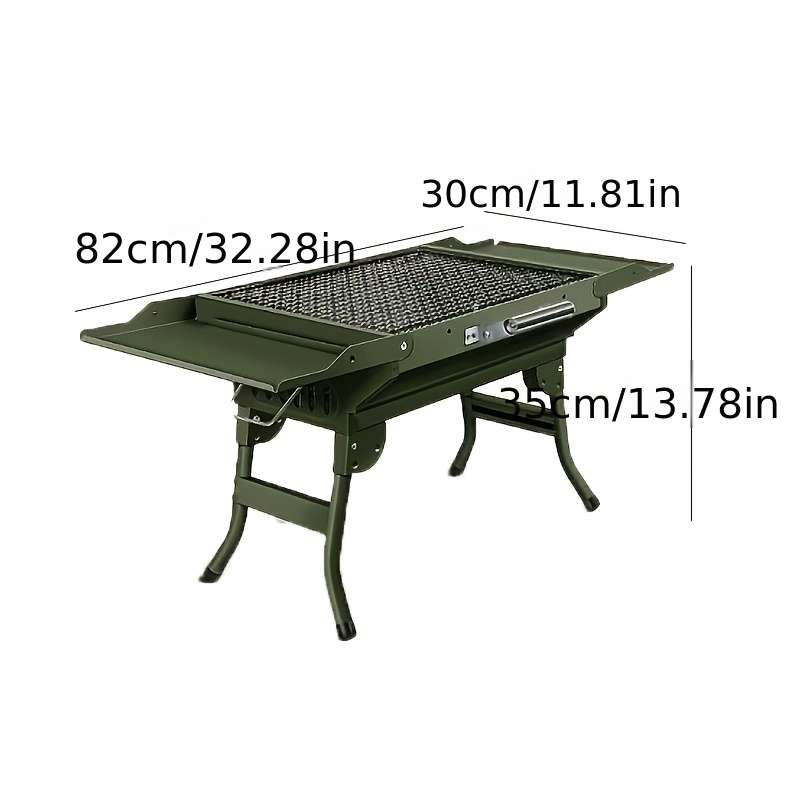 Barbecue Grill Color Green