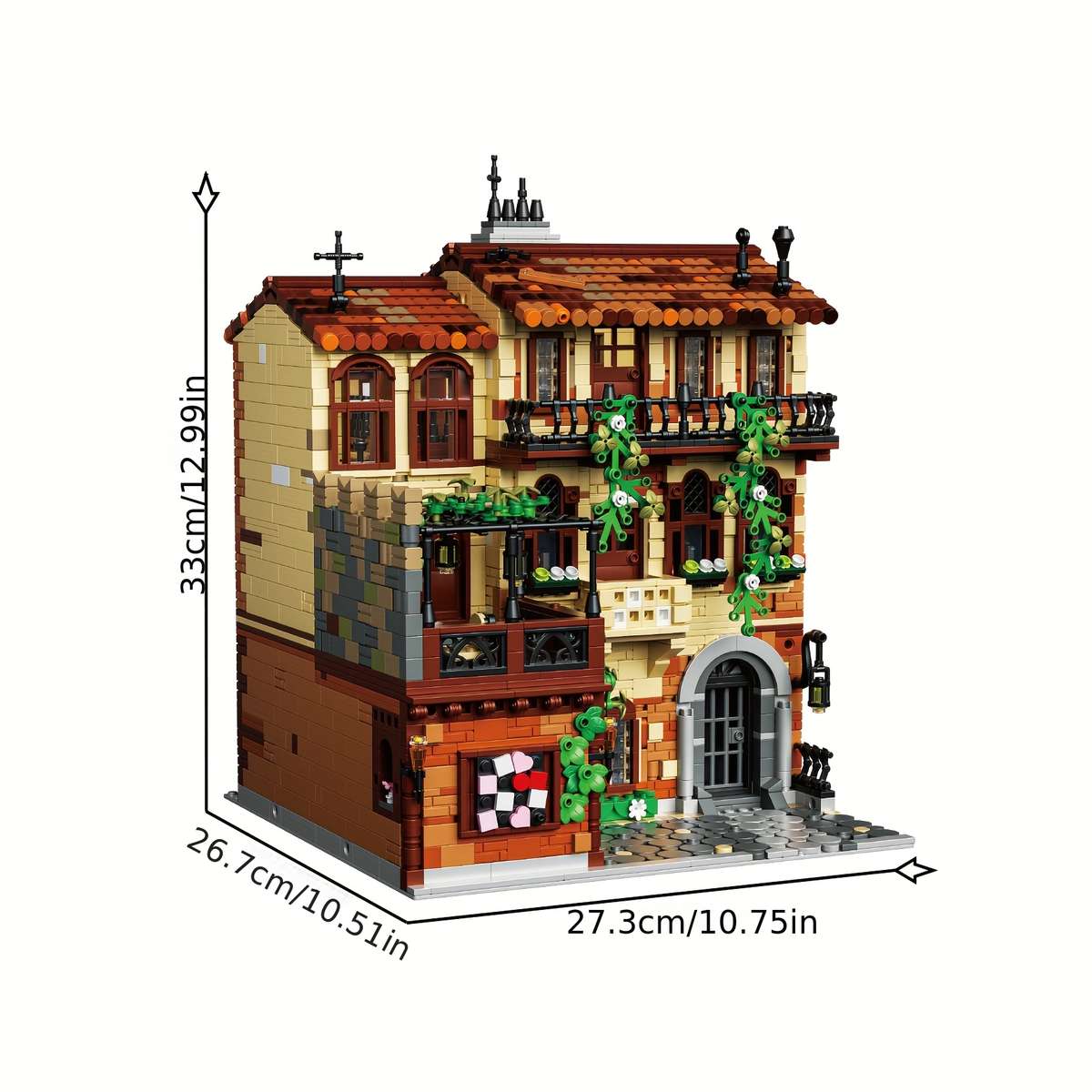 3D Building Model Puzzle Set Model Zybl 36002