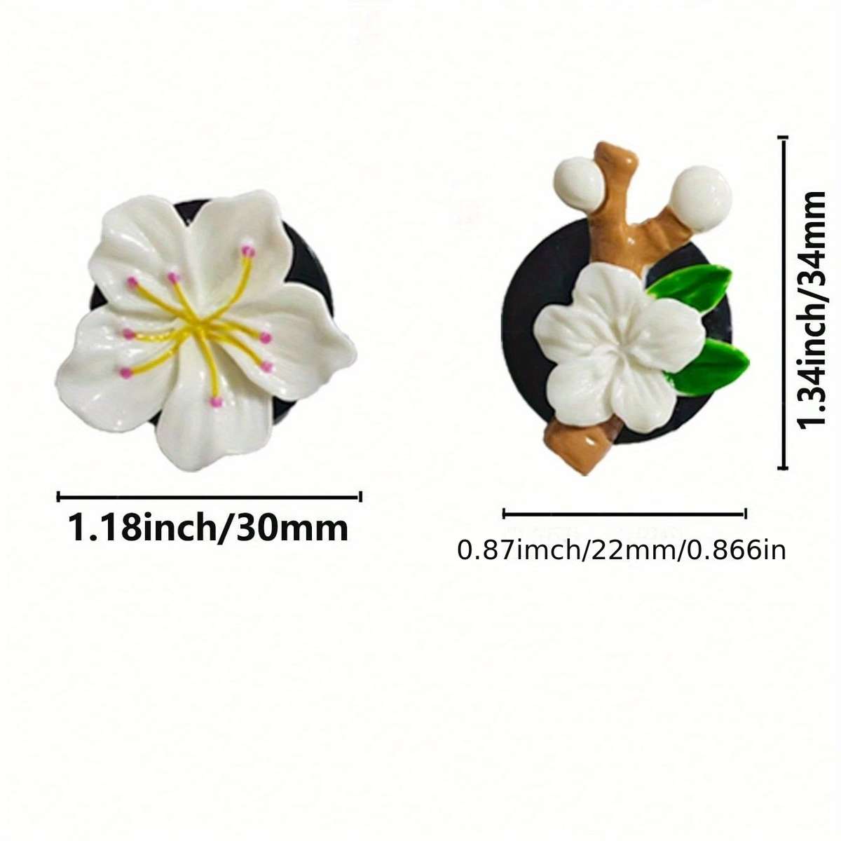 Car Interior Decor Items 2 Pink Items Flower  Add  Twig