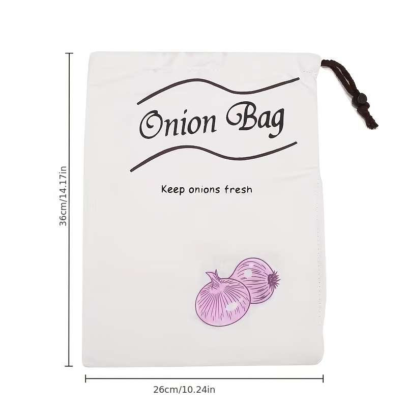 Food Storage Bags Quantity 2Pcs Potatoonion