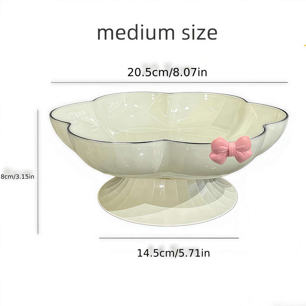 Bowl Color Solid Color Fruit Plate Itemsmedium