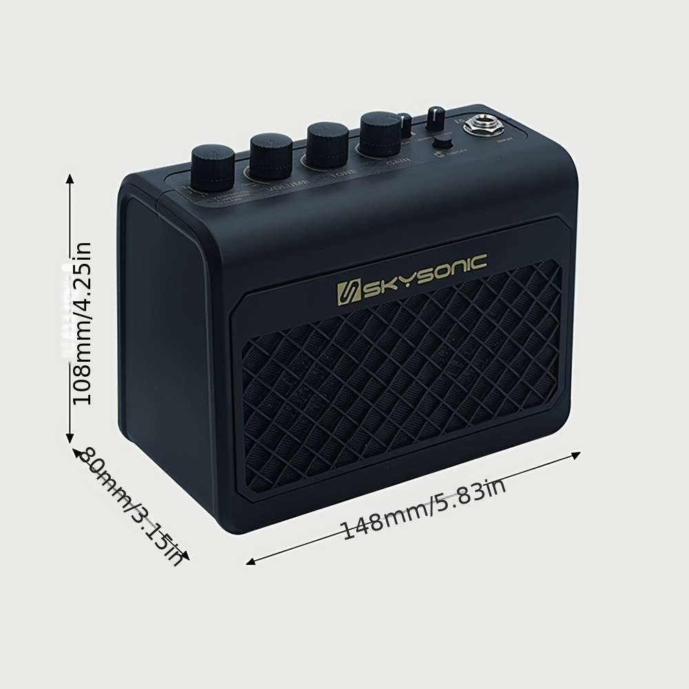Speaker Items Electric Guitar Solo Model Eg10Pro Blue