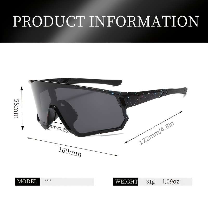 Cycling Glasses Color Gray Lenses