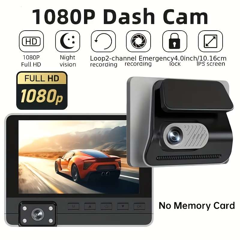 Dashcam Model 2 Front Internal Cameras 64Gb Memory Card