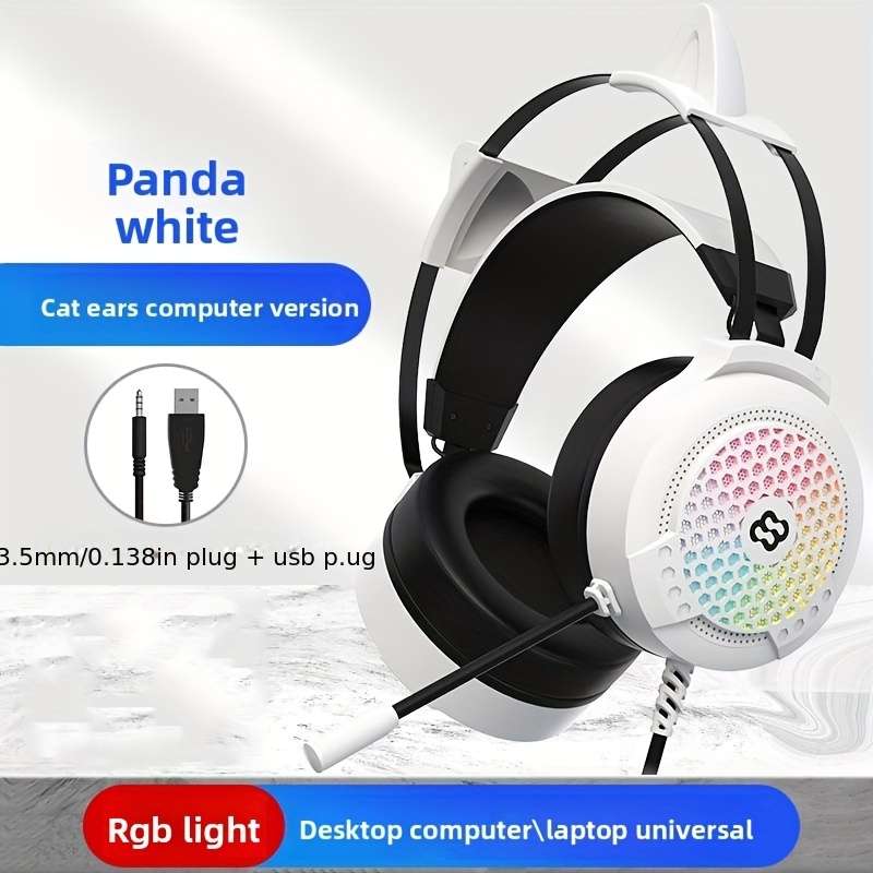 Wired Headphones Pink