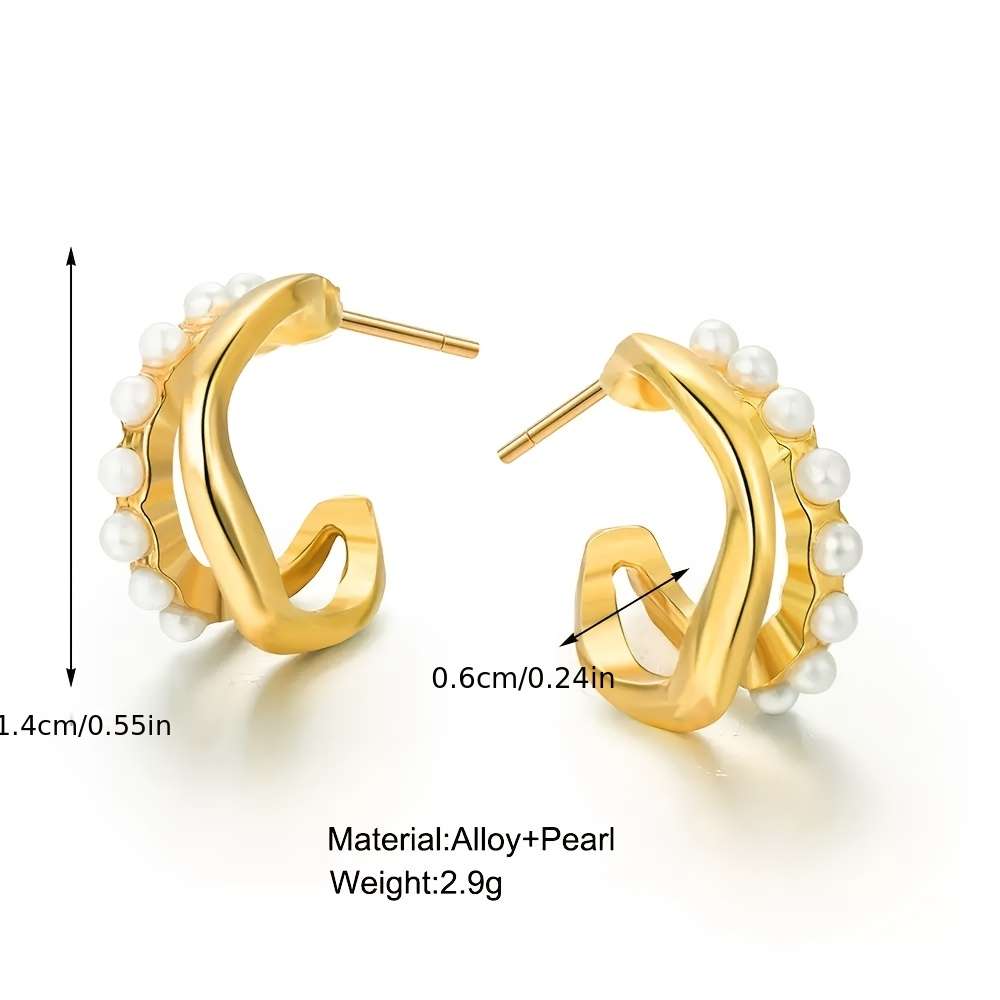 Women S Earrings Color Golden