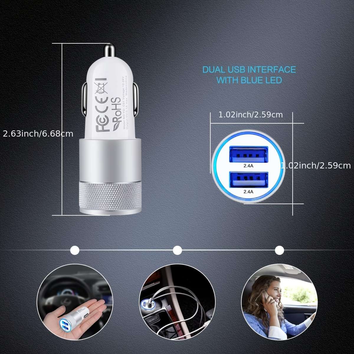 Charger Items 1Pack Black
