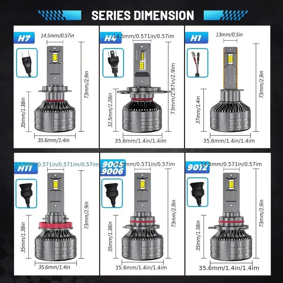 Car Lights Model H7 2Pcs
