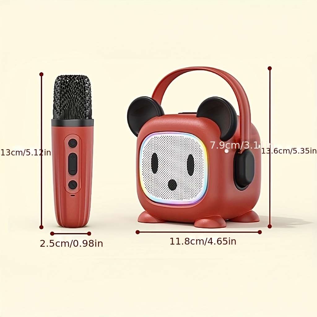 Speaker Color Pink 2Mic