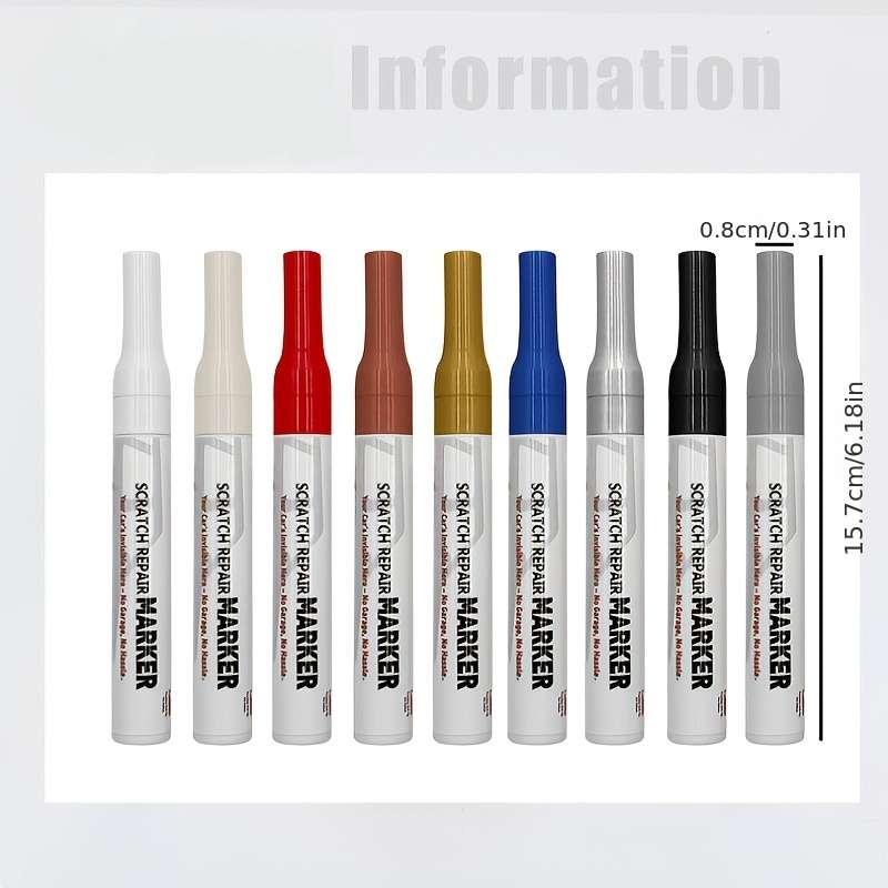 Car Scratch Repair Tool Color Pearl White