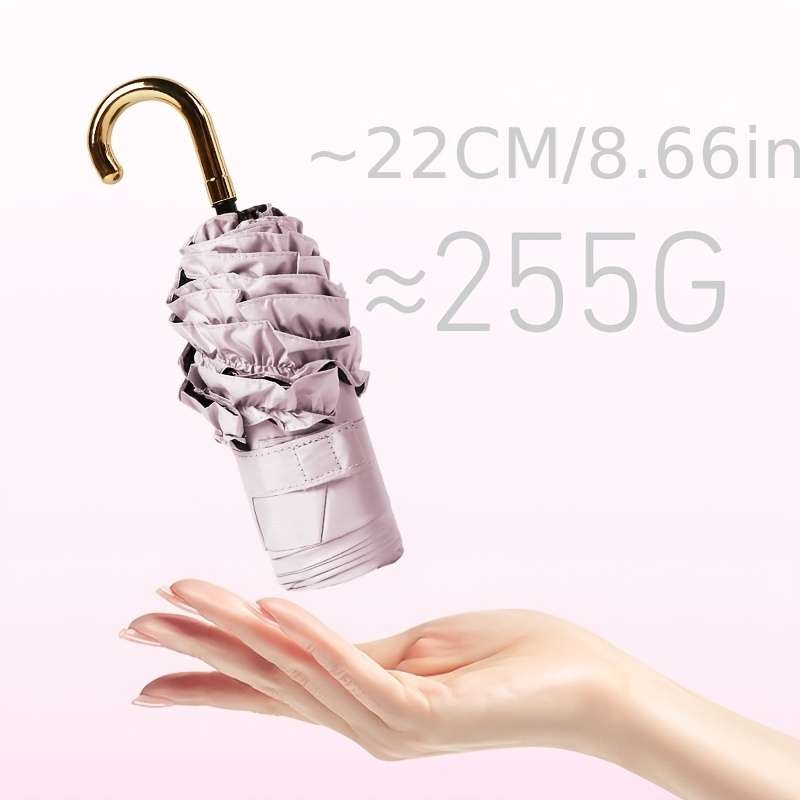 Umbrella Color White  Small Golden Hook