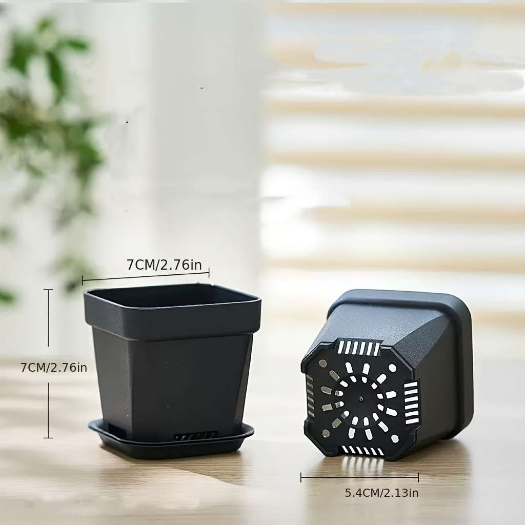 Flowerpot Color 2Pcs White