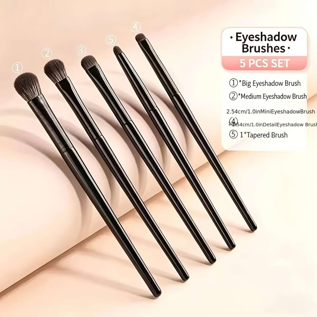 Makeup Brush Set Style Premium Black Brush Dance Branch