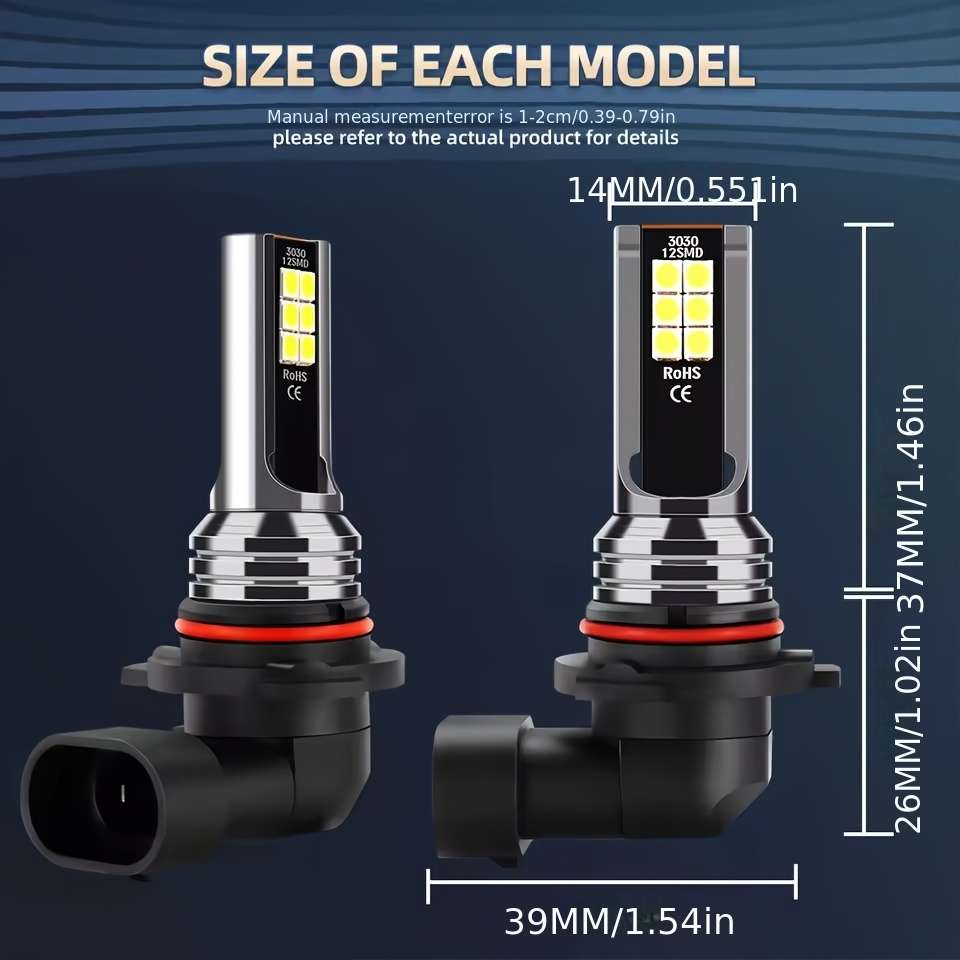 Car Lights Color 6000K White Quantity 2Pcs H1090059006