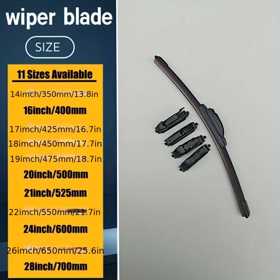 Windshield Wipers Size 18 Inches 450 Mm