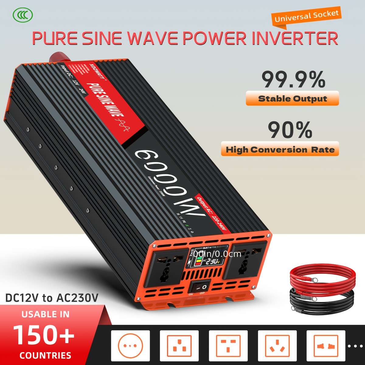 Inverter Style 12V 6000W