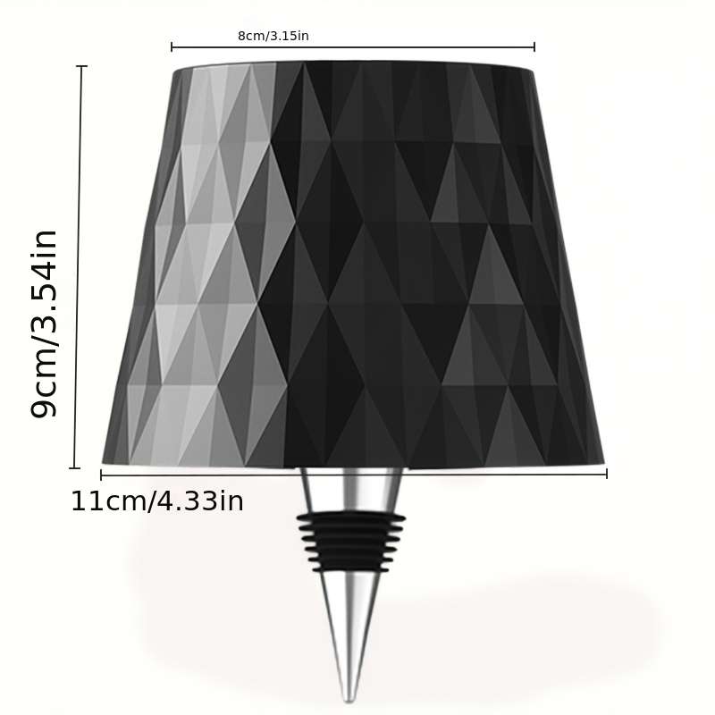 Desk Lamp Color 2Pcs  Matte Black