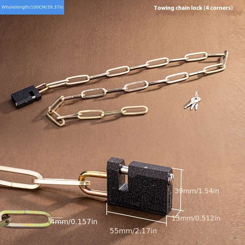Car Lock Model Golden 7*100