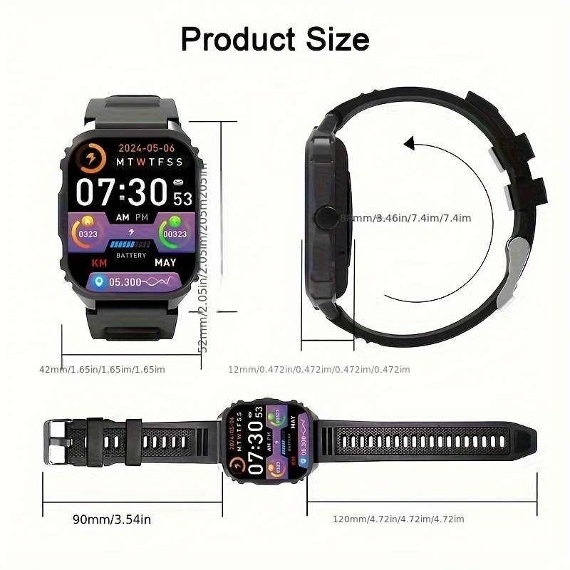 Professional Smart Watch 2025 Smart 2025 Wireless Calling App Alerts Multiple