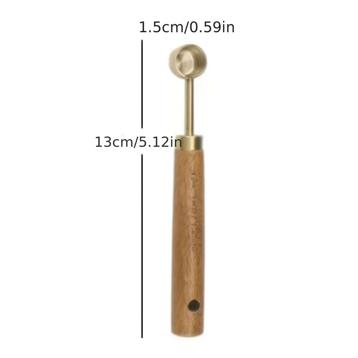 Kitchenware Model Golden Measuring Spoon 1.25Ml