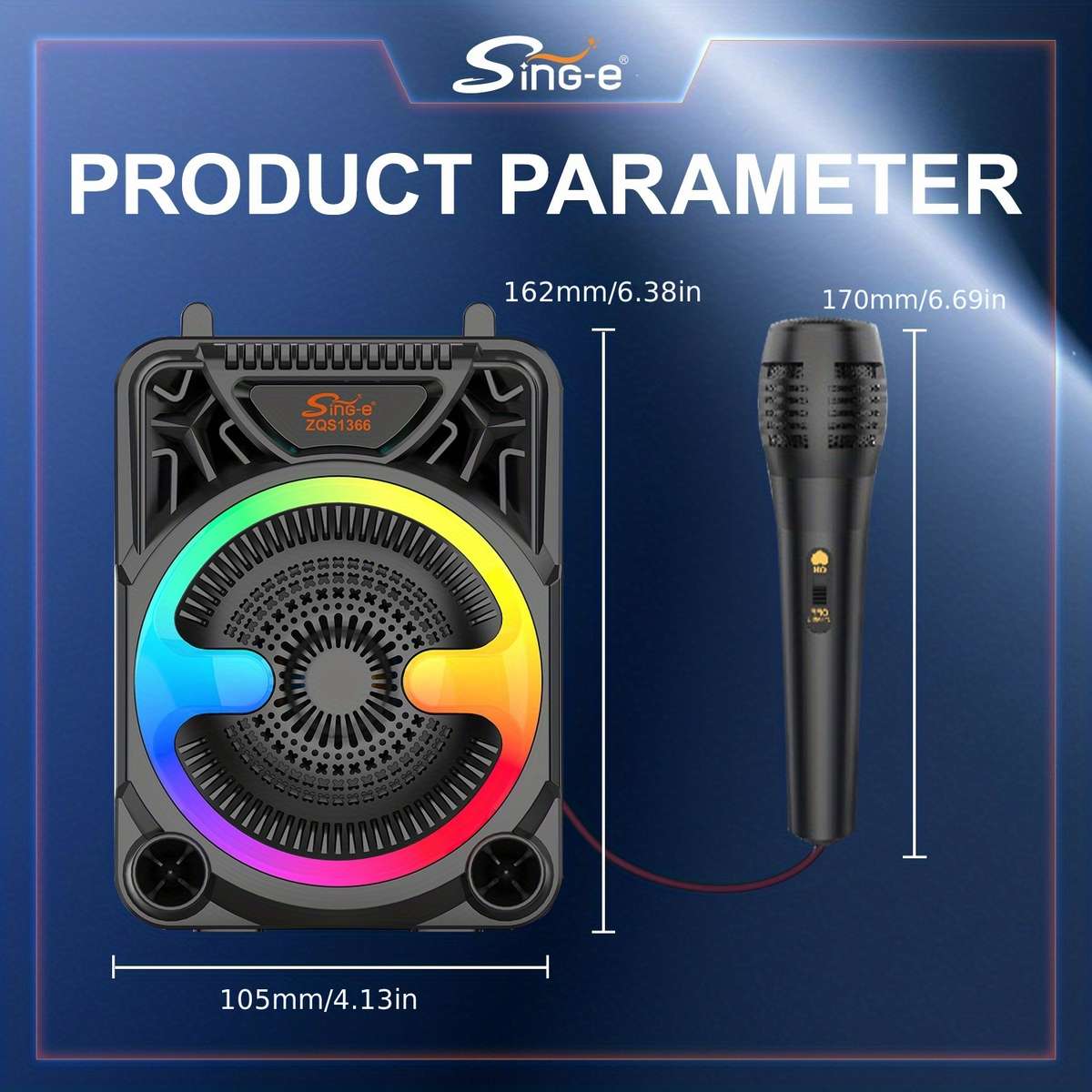 Speaker Color Black  Quantity1 Speaker 1 Microphones