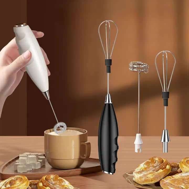 Egg Beater Style Classic Black Quantity With 2 Stirring Heads
