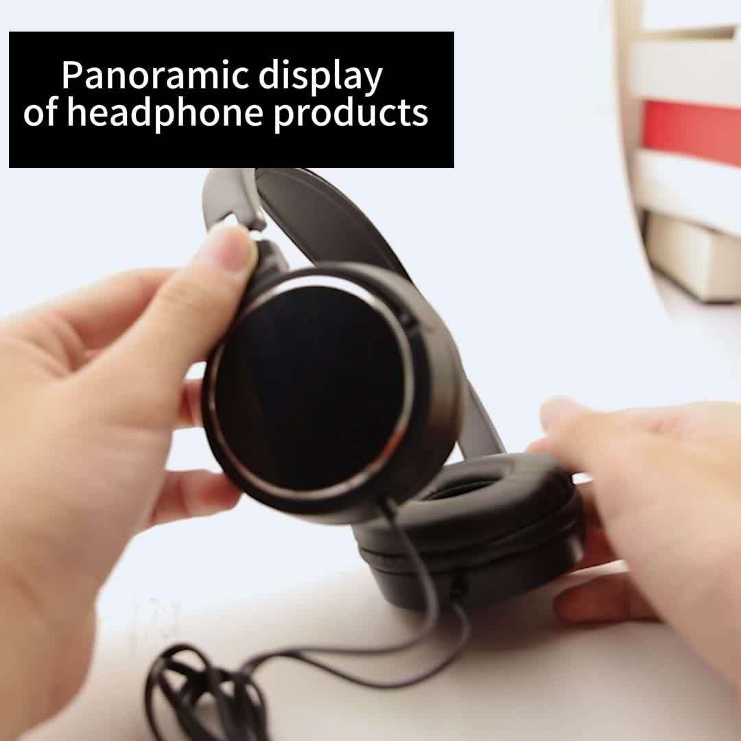 Wired Headphones Black