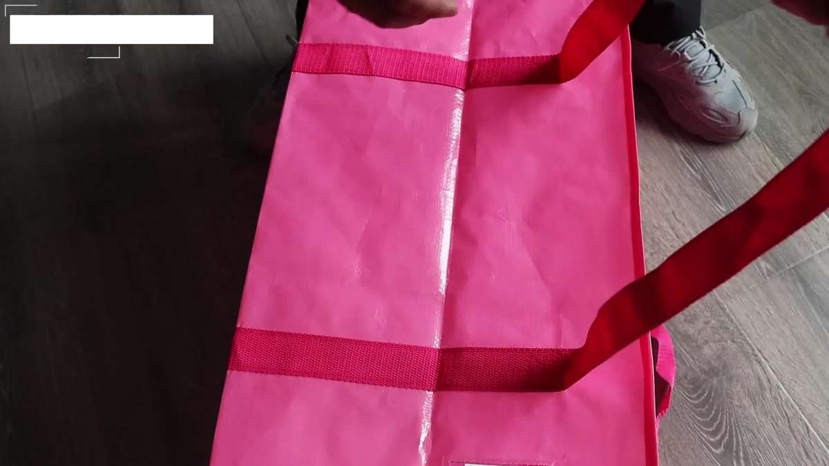 Storage Bag Color Pink